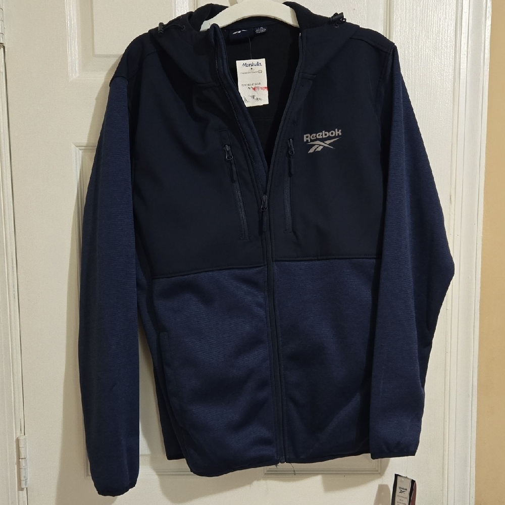 Reebok Men's Dual-Tone Performance Jacket Sz L